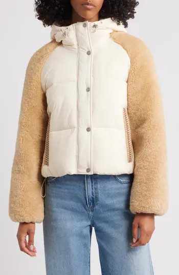 UGG® Mykah UGGbraid Puffer Jacket | Nordstrom | Nordstrom