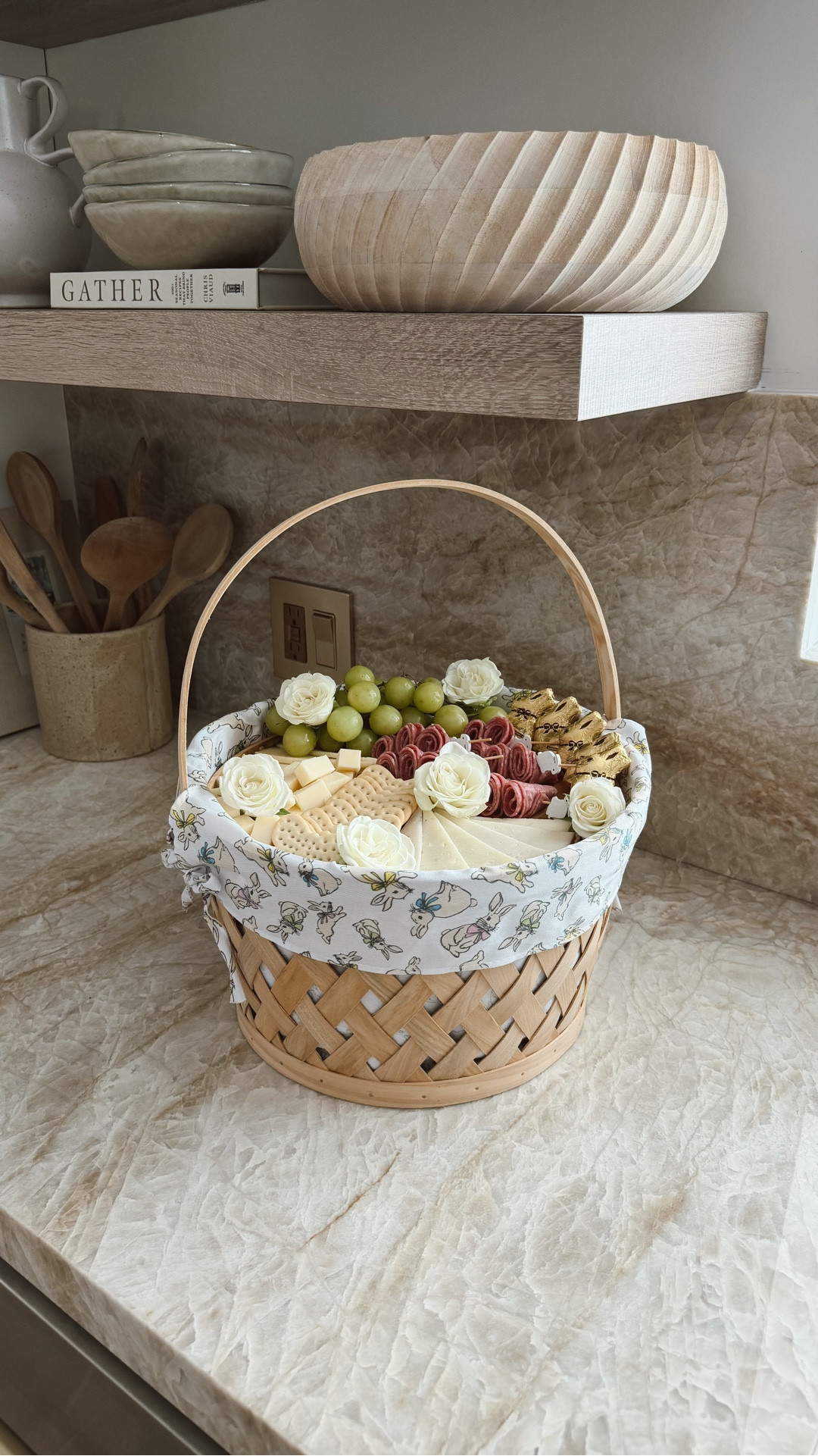 Imagine showing up to Easter brunch with THIS basket 🐇 

This charcuterie basket is perfect for Easter brunch, hosting, or bringing something everyone will gather around & love!

Save this idea for your Easter table 🐰✨

#easterhosting #easterbrunchideas #eastercharcuterie #charcuterieboard #springentertaining #hostingideas


#LTKSeasonal #LTKfoodie #LTKHome