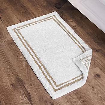 Fieldcrest Luxury Border Stripe Bath Rug | JCPenney