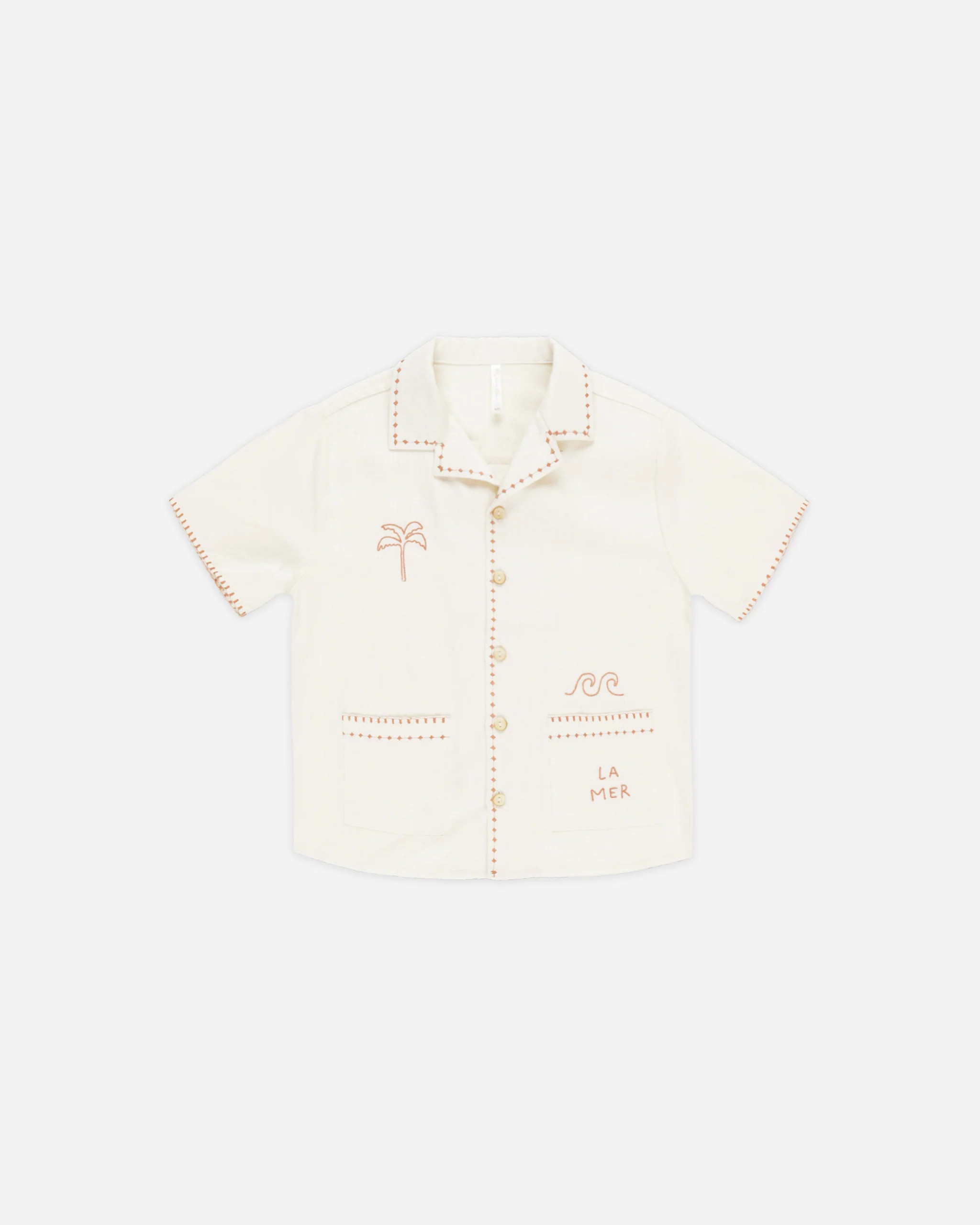 Lapel Collar Shirt || La Mer | Rylee + Cru