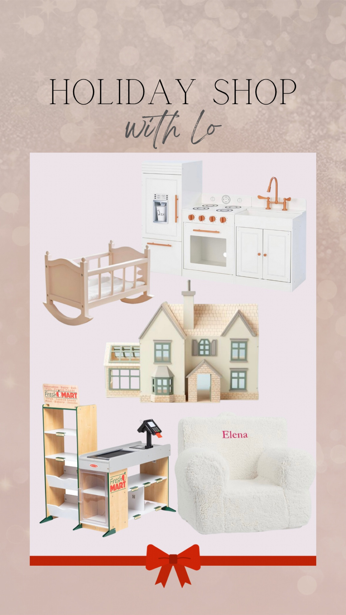 Big gifts for kids that they’ll love! Most on sale. 
Kitchen
Dollhouse
Anywhere chair
Kids grocery store

#LTKkids #LTKGiftGuide #LTKCyberWeek