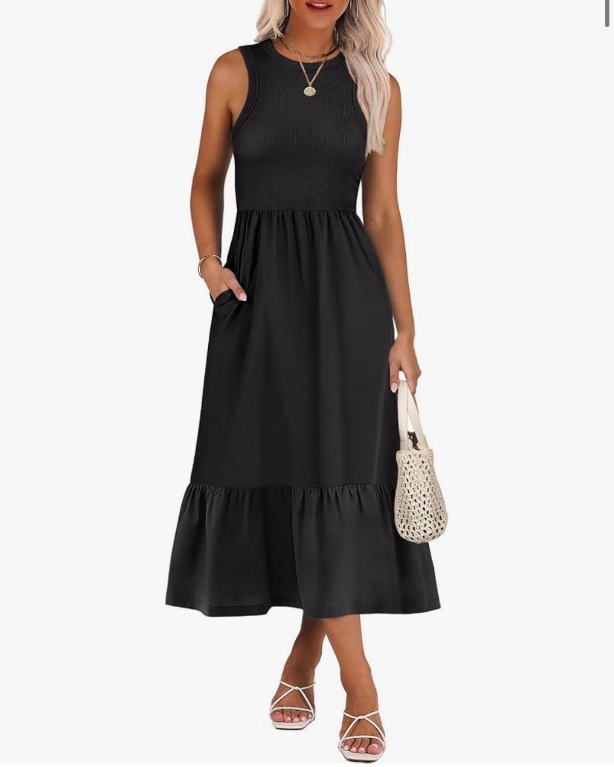 Dress - love how this would transition so well from summer to fall with boots and a jean jacket. And, it comes in so many cute colors. 


#summerdress #falloutfit #datenight #teacheroutfit #amazon #LTKSaleAlert #under25
#LTKSeasonal #LTKU #LTKOver40
