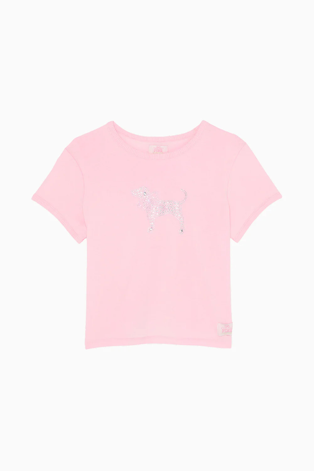PINK x LoveShackFancy Cotton Baby Tee | LoveShackFancy