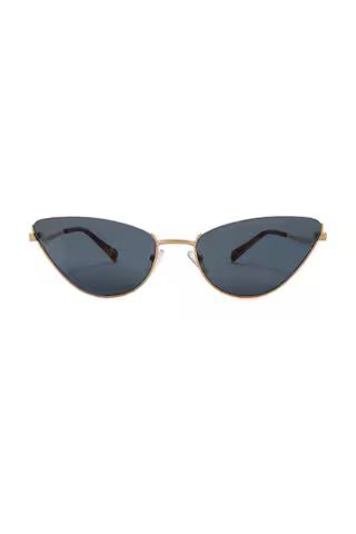 Banbe The Stella Sunglasses in Gold & Ink from Revolve.com | Revolve Clothing (Global)