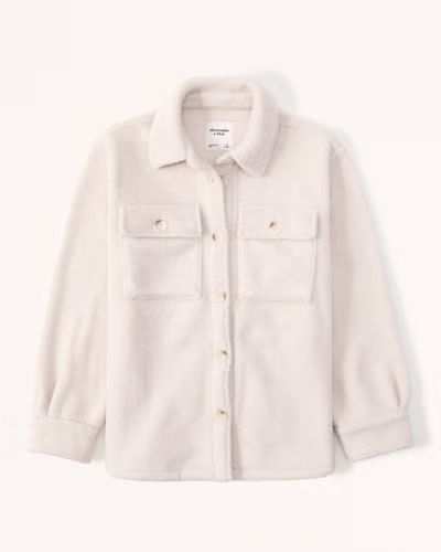 Sherpa Shirt Jacket | Abercrombie & Fitch (US)