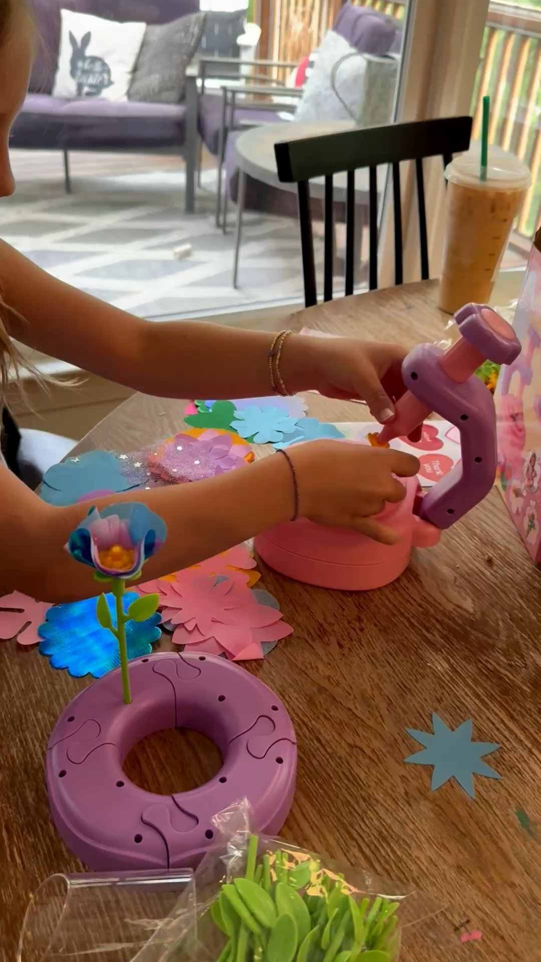 The most fun little flower maker for little girls #crafting #giftsforgirls #giftsgirlslove #followingdirections

#LTKmomlife #LTKdayinmylife #LTKKids