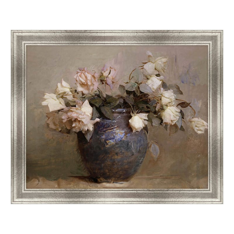 Framed Flowers In Vase Wall Art, 8x10 | At Home