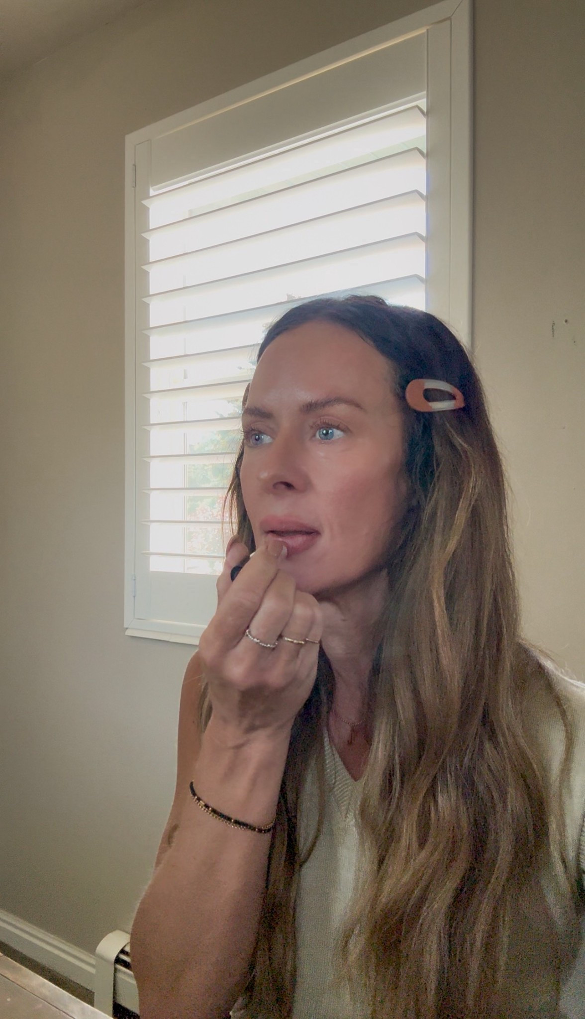 Tinted sunscreen shade 210
Concealers pink pomelo
Brows dark brown
Mascara brown 
Lip liner wherever walnut
Rhode blush tan line
Milk bronzer hot chocolate 


#LTKFindsUnder50 #LTKOver40 #LTKBeauty