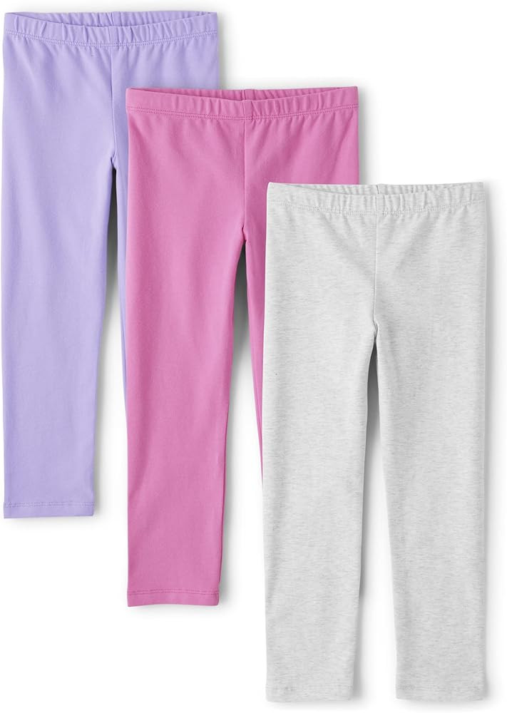 The Children's Place and Toddler Assorted Solid Leggings, Multipacks | Amazon (US)