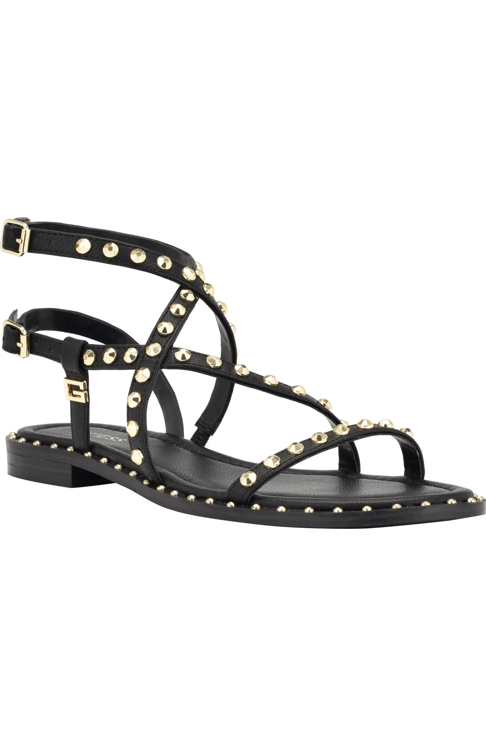 Yamara Studded Gladiator Sandal (Women) | Nordstrom