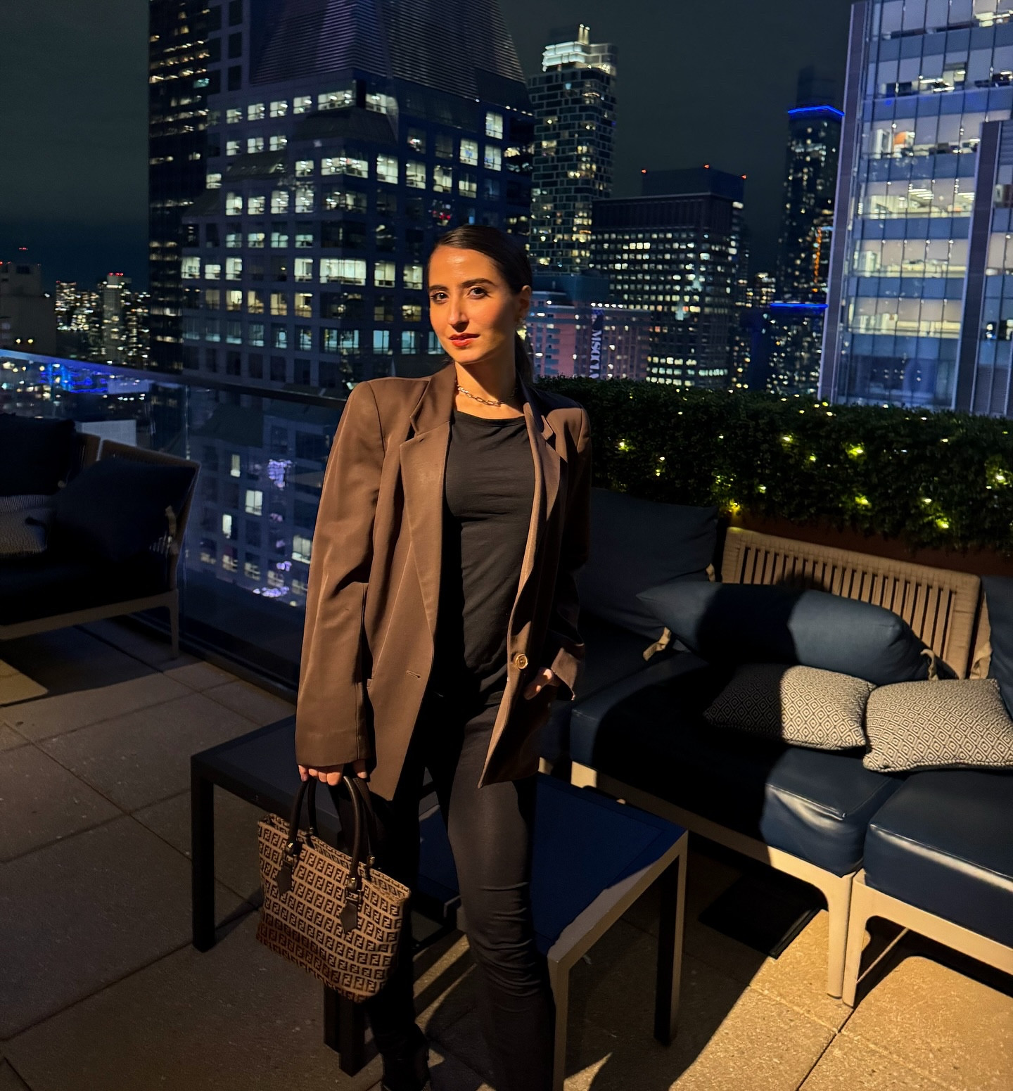 Power moves even after dark 
.
Follow for more city outfit inspiration, rooftop moments & nightlife vibes 
.
📍RT60 Rooftop @hardrockhotelnyc 
🧥 @tahari_official 👢 @dkny 👜 @fendi 
.
.
.
.
.
.
.
.
.
.
City outfit, casual night out outfit, city styling, daily outfit inspo, minimalism, minimalist fashion, nyc skyline, nyc rooftop, nyc heated rooftop, nyc indoor rooftop, fall fashion 2025 blazer outfit, elegant city look, chic street style, nyc streetstyle, fashion content creator, nyc content creator, nyc influencer, fashion blogger aesthetic, luxury fashion edit, luxury lifestyle blogger, travel nyc guide, timeless style inspiration, neutral fashion, neutral tones, oversized blazer edit
.
#citystyle #nightoutlook #styleinspo #streetchic #ootn #fashiondiaries #eveningstyle #nycrooftop #nychotel #hardrock #tinelessstyle #fallfashioninspo #fallstyleinspo #nycinfluencer #nycbloggers #nycfashionblogger #luxurystyle #effortlesslychic #streetstyleinspiration #whatiwore #neutralstyle #outfitideas 
NYC
