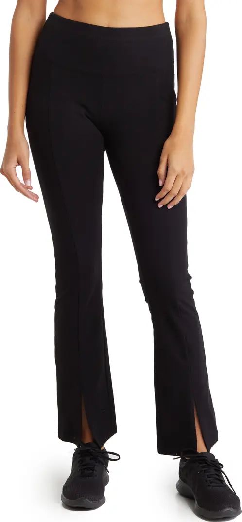 Teez Her Flared Split Hem Tummy Control Leggings | Nordstromrack | Nordstrom Rack