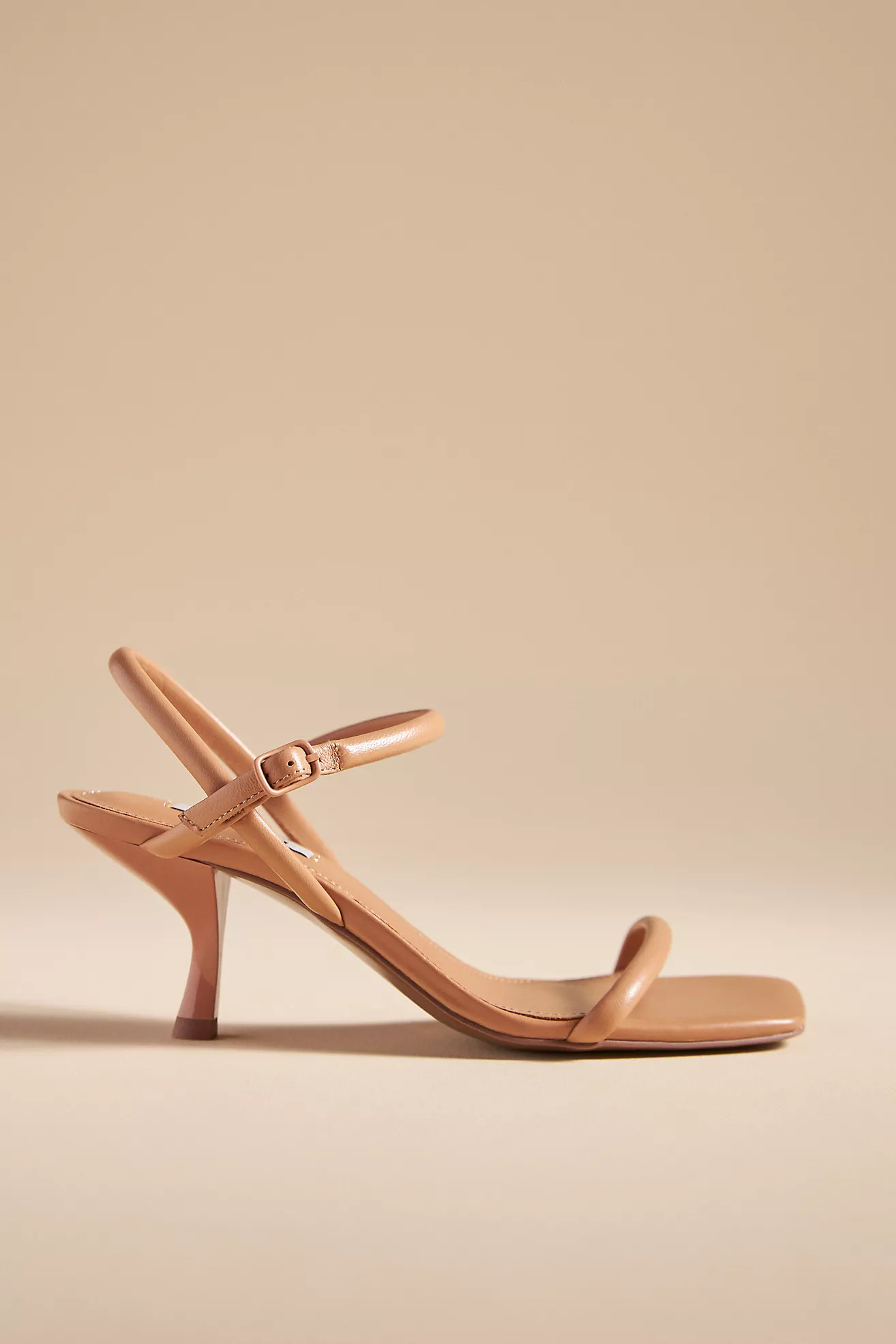 Bibi Lou Simple Strappy Kitten Heels | Anthropologie (US)