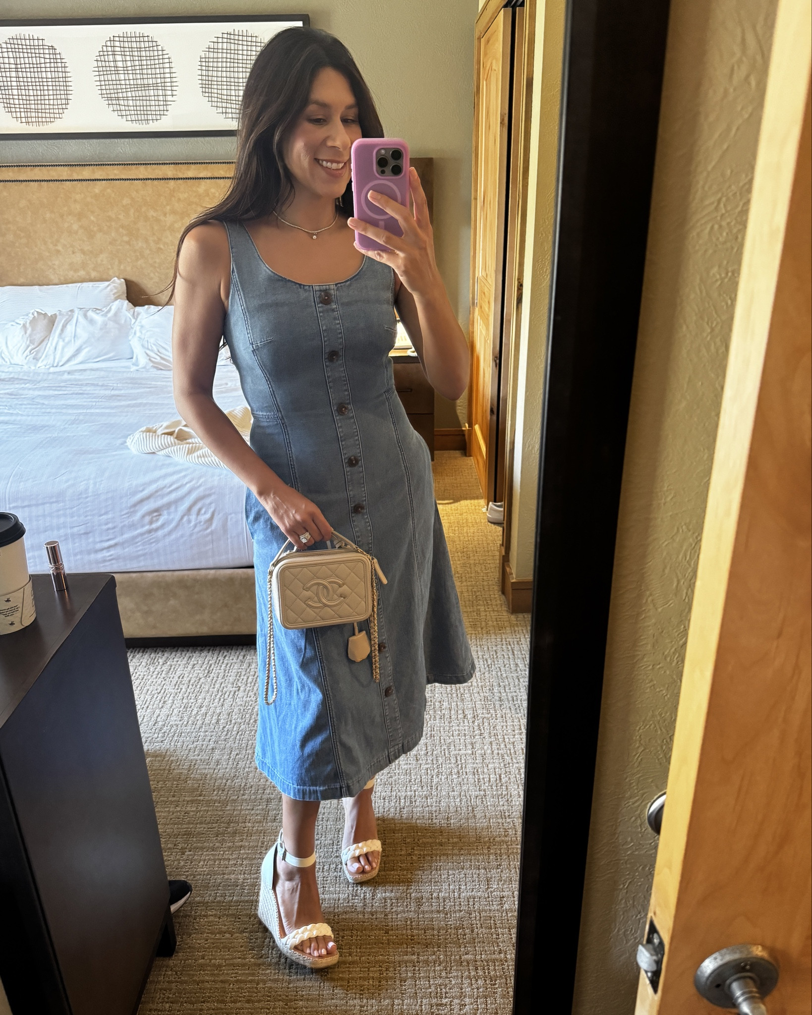 Summer Dress 
Summer Outfit 
Denim Dress 
Summer OOTD 


#LTKStyleTip #LTKBacktoSchool #LTKSeasonal