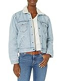 Levi's Women's Original Utility Sherpa Trucker Jackets, boss Lady, X-Small | Amazon (US)