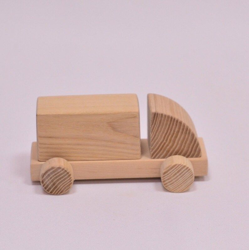 Wooden Toy Truck Not Painted | Toy Made From Wood | Eco Toy | Push Toy | Etsy (US)