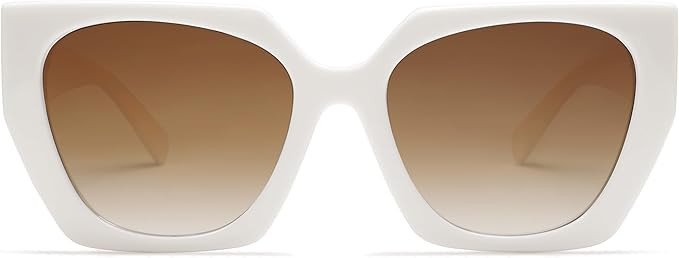 SOJOS Trendy Large Oversized Polarized Sunglasses Womens Big Square Cateye Sunnies, Lentes de sol... | Amazon (US)