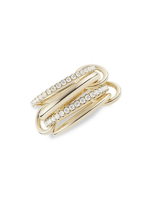 Galaxy Polaris 18K Yellow Gold & Diamond Ring | Saks Fifth Avenue