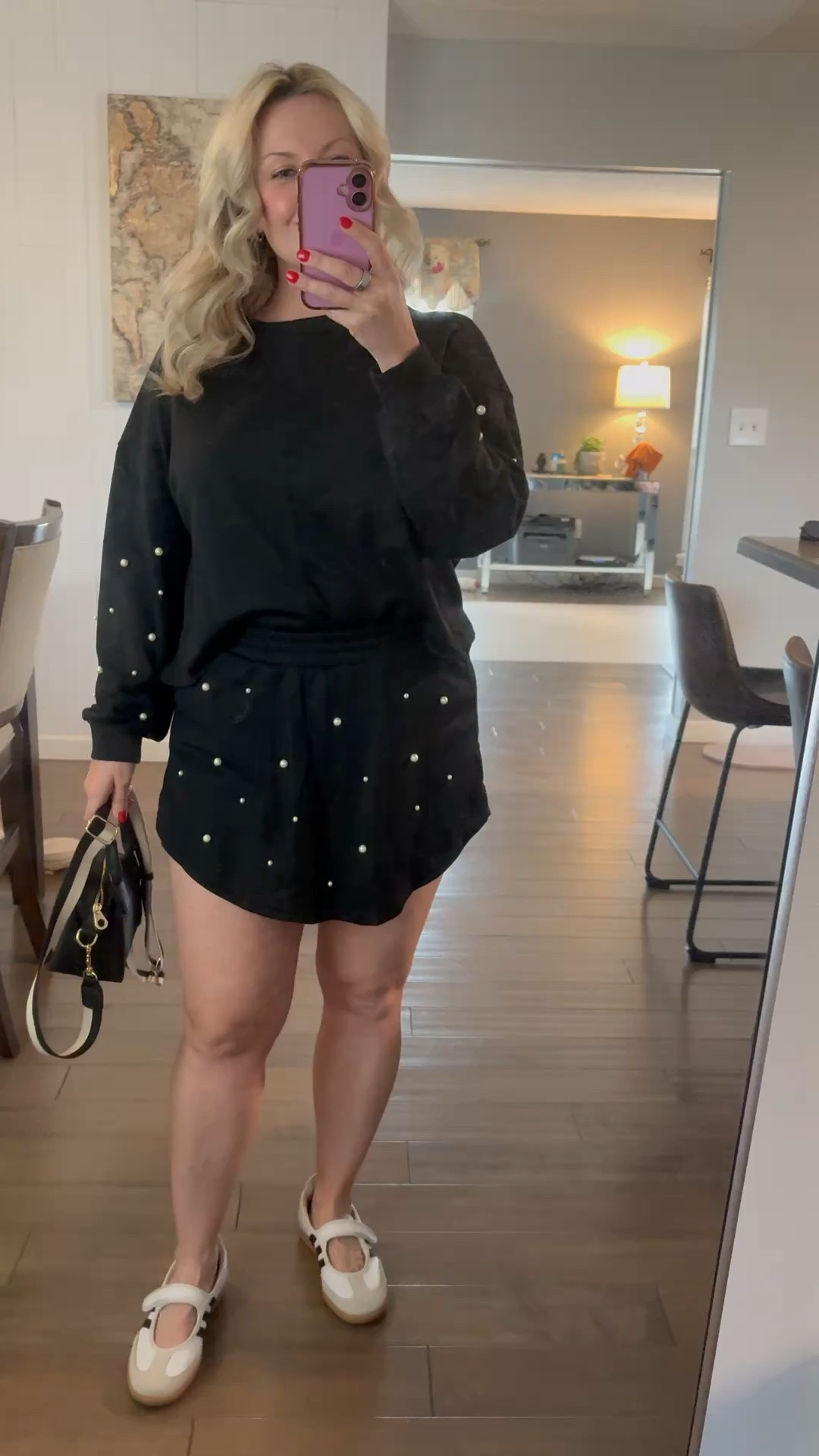 The cutest set for spring! The adidas Mary Jane's are back in stock and come in navy too!
Size M in set. Size down 1/2 size in adidas.

Spring Outfit. Matching Set. Skirt and top set. Elevated casual. Mini bag. Adidas. Samba Mary Jane's 

#LTKSpringSale #LTKdayinmylife #LTKootd