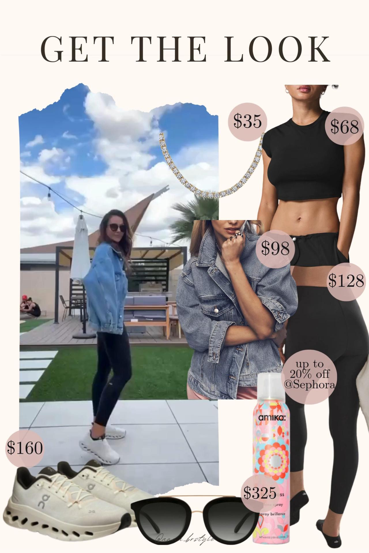 Get the look, simple outfit, oversized denim jacket, athleisure outfit, sunglasses, outfit with leggings 

 

#LTKSaleAlert #LTKFindsUnder50 #LTKFindsUnder100