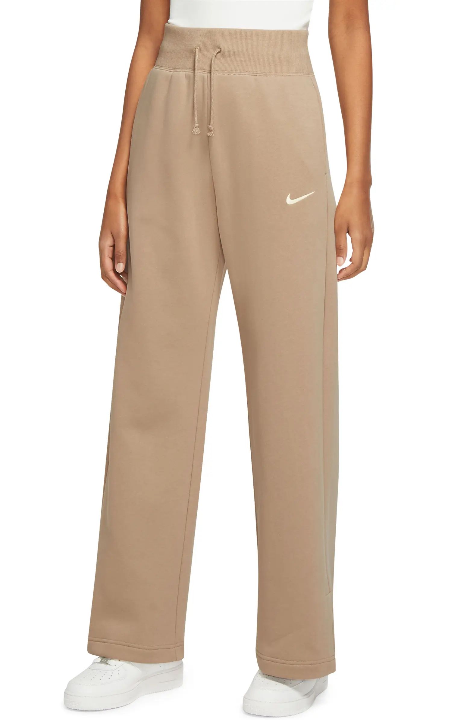 Nike Sportswear Phoenix High Waist Wide Leg Sweatpants | Nordstrom | Nordstrom