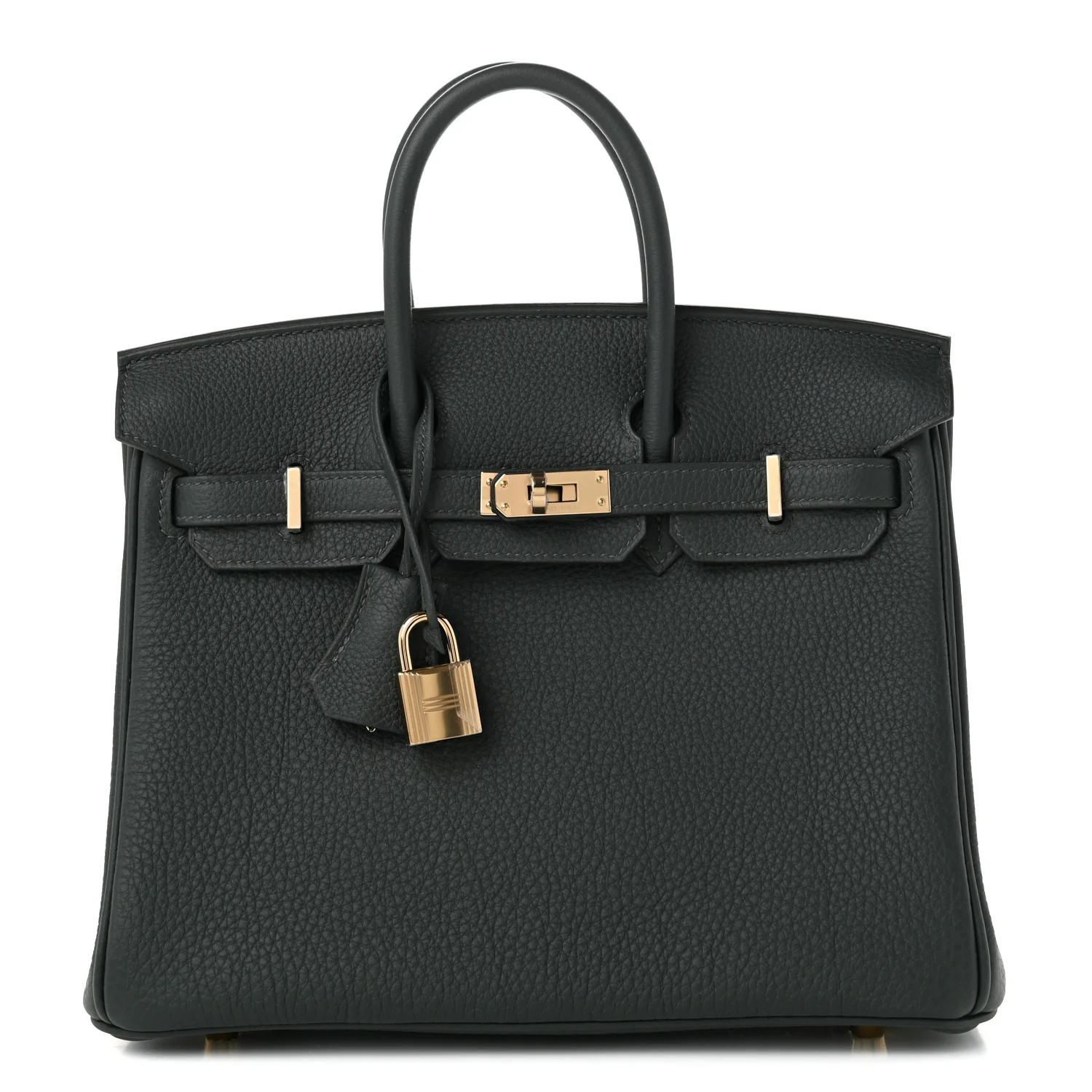 Togo Birkin 25 Vert Mangrove | FASHIONPHILE (US)