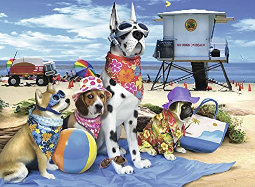Ravensburger No Dogs on The Beach 100 Piece Jigsaw Puzzle for Kids – Every Piece is Unique, Pie... | Amazon (US)