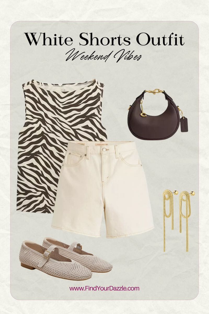 Casual white denim shorts outfit inspo for date night or brunch. Warm weather summer outfit 

#LTKootd #LTKFindsUnder100 #LTKTravel