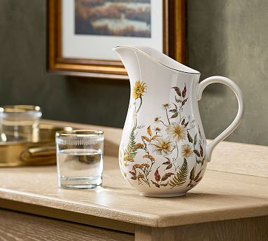Bedford Harvest Stoneware Pitcher | Pottery Barn (US)