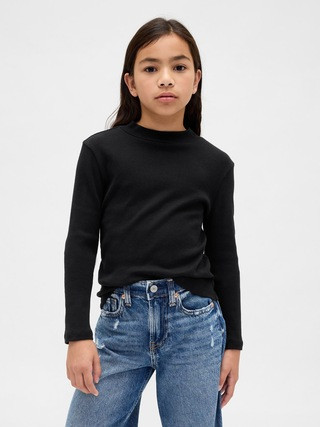 Kids Rib Mockneck T-Shirt | Gap (US)