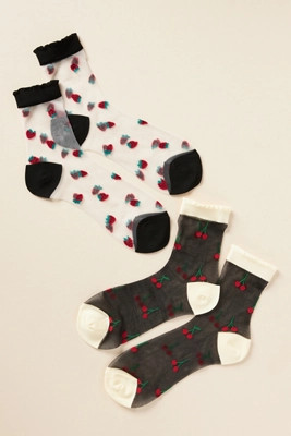 Sheer Socks, Set of 2 | Anthropologie (US)