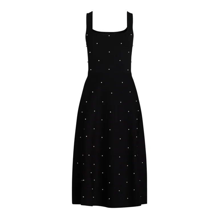Free Assembly Women’s Beaded Sweater Dress, Sizes XS-XXXL | Walmart (US)