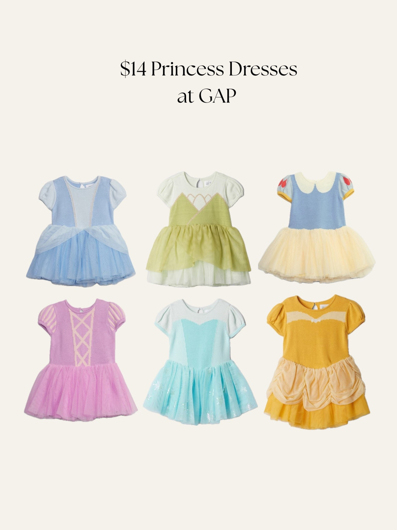 $14 princess dresses for baby/toddler girls! These are so soft and comfortable! 
.
Princess dresses, baby girls disney outfits, toddler disney outfits, disney world outfits, Disneyland outfits, dcl, Disney destiny, Disney cruise outfits, Disney vacation, Disney must haves, Disney world essentials, girls Disney outfits, Epcot outfit, magic kingdom outfit, princess birthday, toddler gift guide, girl gift guide, dress up, pretend play

#LTKGiftGuide #LTKKids #LTKBaby
