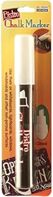 UCHIDA 483-C-0 Chisel Tip Bistro Chalk Marker, White | Amazon (US)