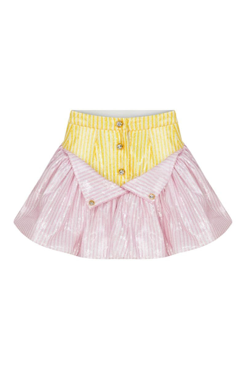 SEQUIN RUFFLE MINI SKIRT | Sudi Etuz | CULT MIA | CULT MIA UK LTD