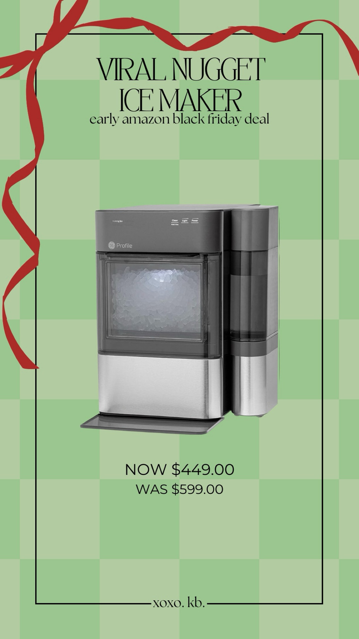 nugget ice maker // Amazon // Black Friday sale // home // gift guide // viral // favorite // cyber week // must have // kitchen // Christmas 

#LTKCyberWeek #LTKSaleAlert #LTKGiftGuide