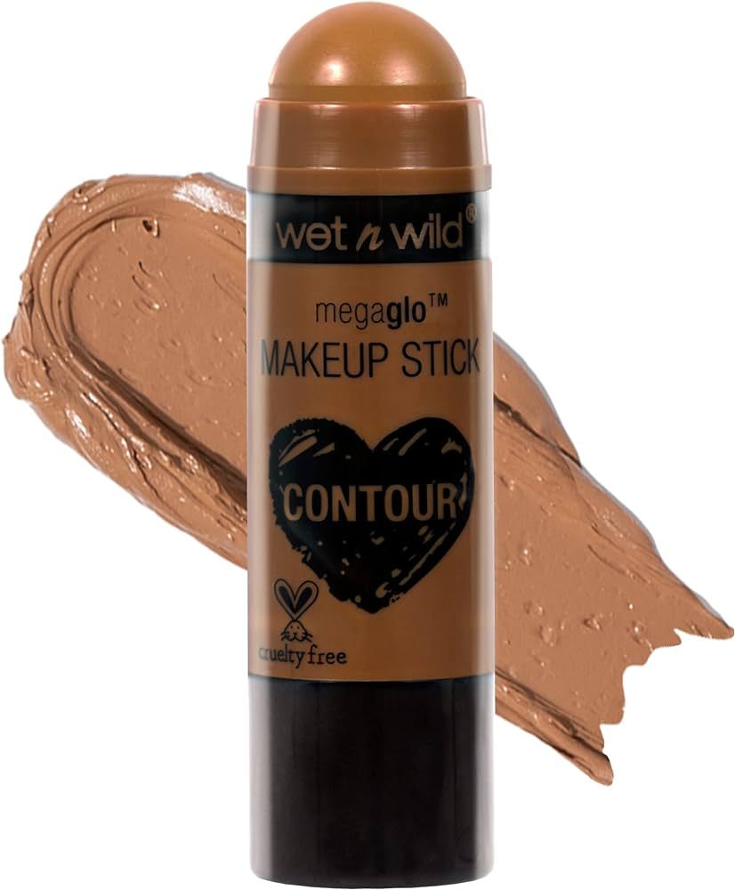 wet n wild MegaGlo Makeup Stick, Buildable Color, Versatile Use, Cruelty-Free & Vegan - Where's W... | Amazon (US)