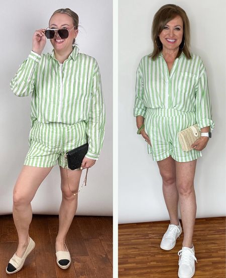Matching sets are everywhere this summer and we couldn’t be happier! We picked this one as part of our “How to Wear it at Any Age” series. 

As you can see, we styled these pretty much the same - but it’s another proof point that it’s an outfit that works for both generations!

#LTKFindsUnder50 #LTKSeasonal #LTKStyleTip