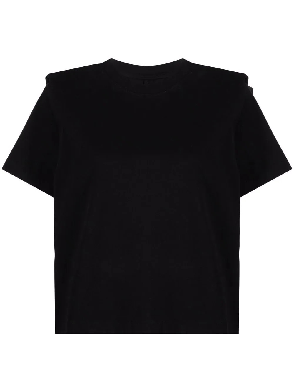 ISABEL MARANT - Camiseta Zelito com pregas - mulher - algodão - S - Preto | Farfetch (BR)