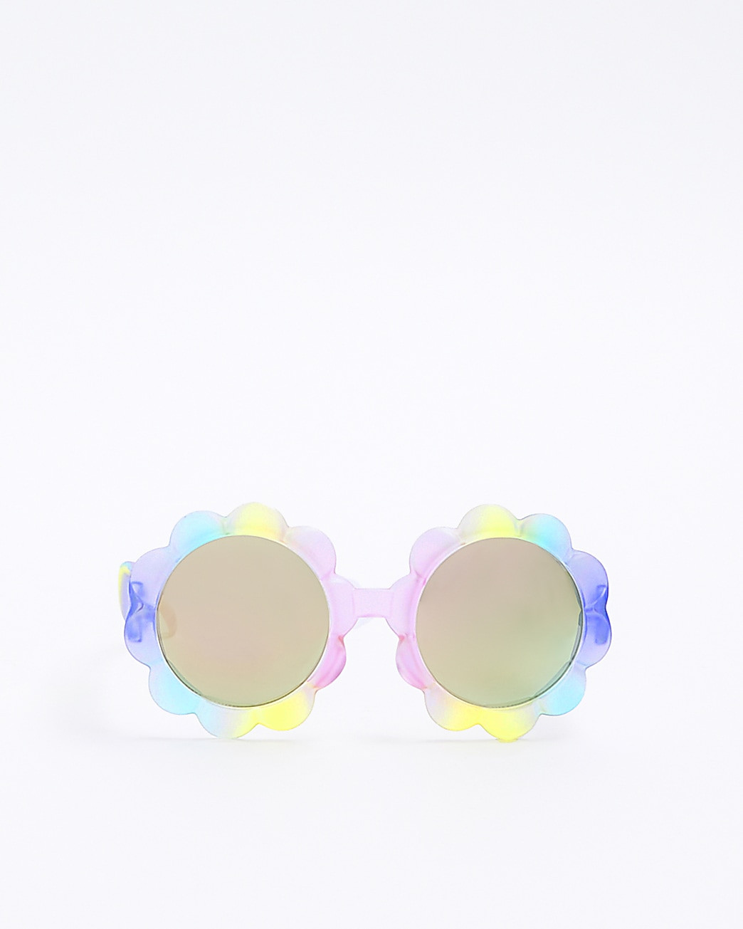 Mini girls multi coloured flower sunglasses | River Island (UK & IE)