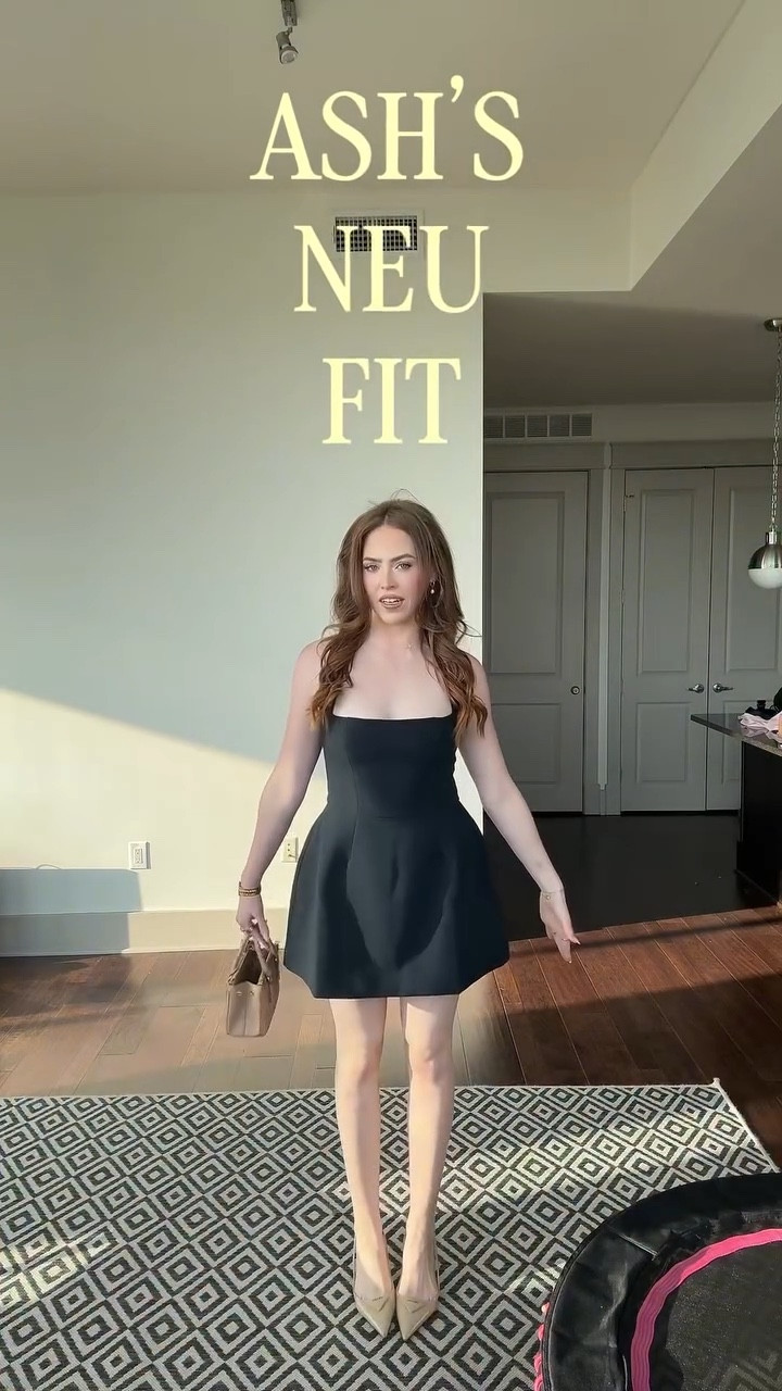 NEW SERIES ASH’S NEU FIT WHO DIS?! #ashneufit 

This series is hopefully an attempt to up my fashion game bc my fits are pretty basic and boring😀 Full fit linked in my ShopMy!

Dress: @oddmuselondon 
Heels & Bag: @prada