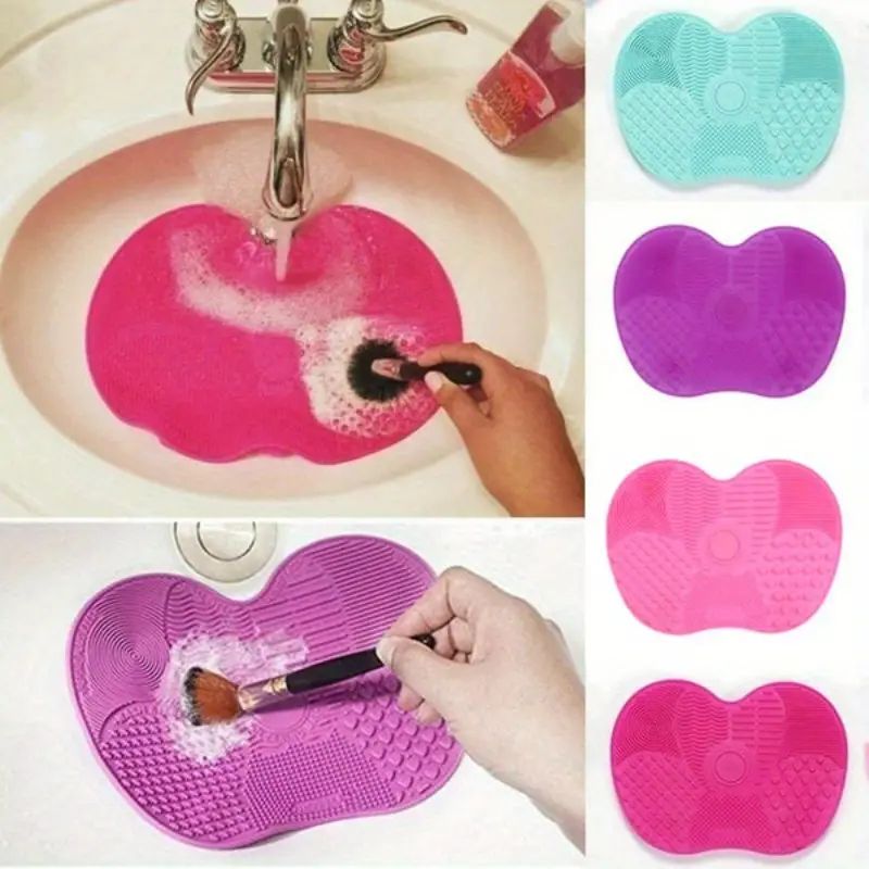 Portable Silicone Makeup Brush Cleaning Mat Scrubber Easy To - Temu | Temu Affiliate Program