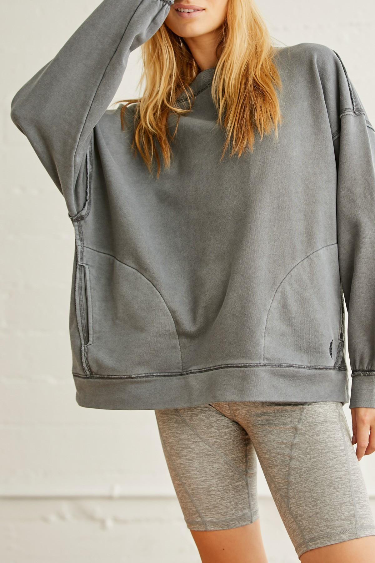 Solid Metti Crew Neck Sweatshirt | Nordstrom Rack