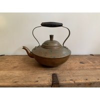 Vintage Copper Teapot Pot With Lid | Etsy (US)