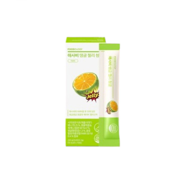 FOODOLOGY - Apple Cider Vinegar Jiggly Jelly - 25000mg x 10 sticks - Grean Tangerine | Stylevana