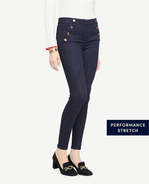 Sailor All Day Skinny Jeans In Evening Sea Wash | Ann Taylor (US)