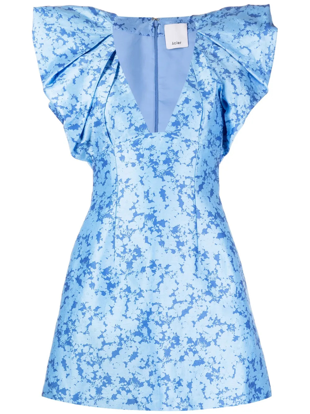 Denare ruffle-detail dress | Farfetch Global