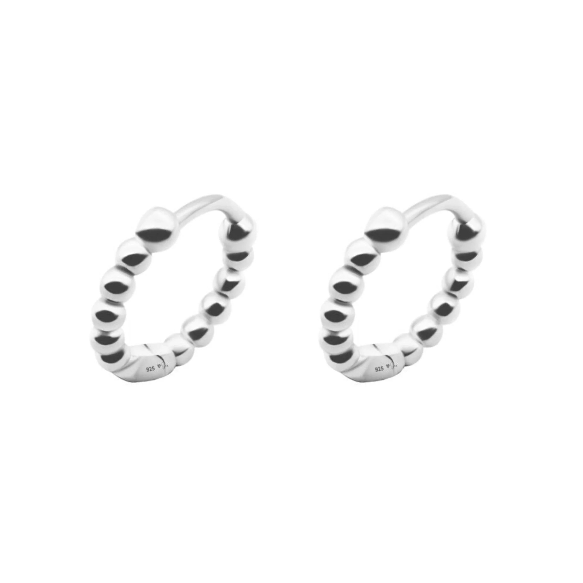 Aphrodite Huggies | Silver | Jaz Hand Made (Global)