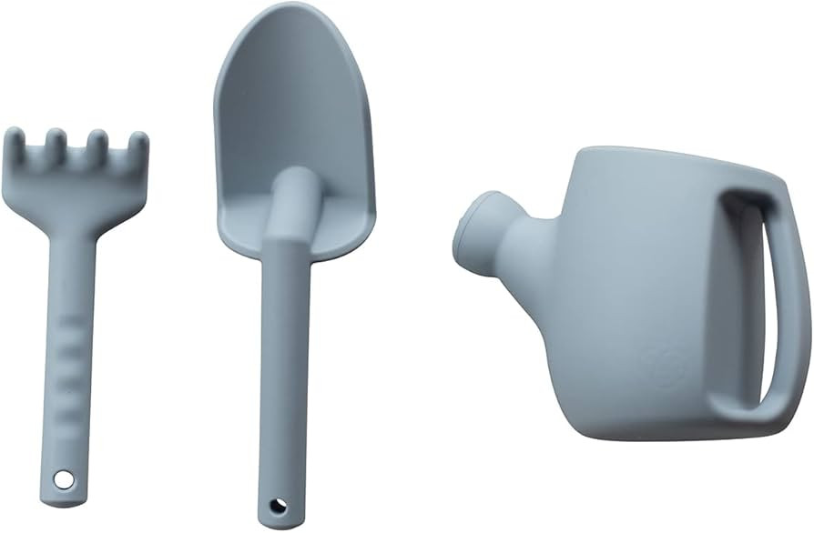 Boppabug | Kids Silicone Gardening Set | Outdoor Toy | Child Safe Watering Can, Rake, and Shovel ... | Amazon (US)