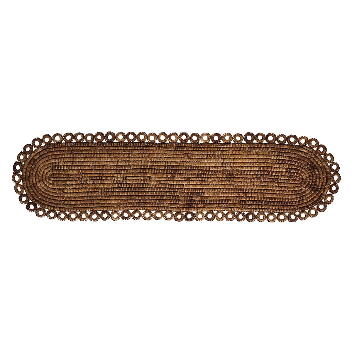 Rustic Ring 16" X 60" Table Runner - Natural | Wayfair North America
